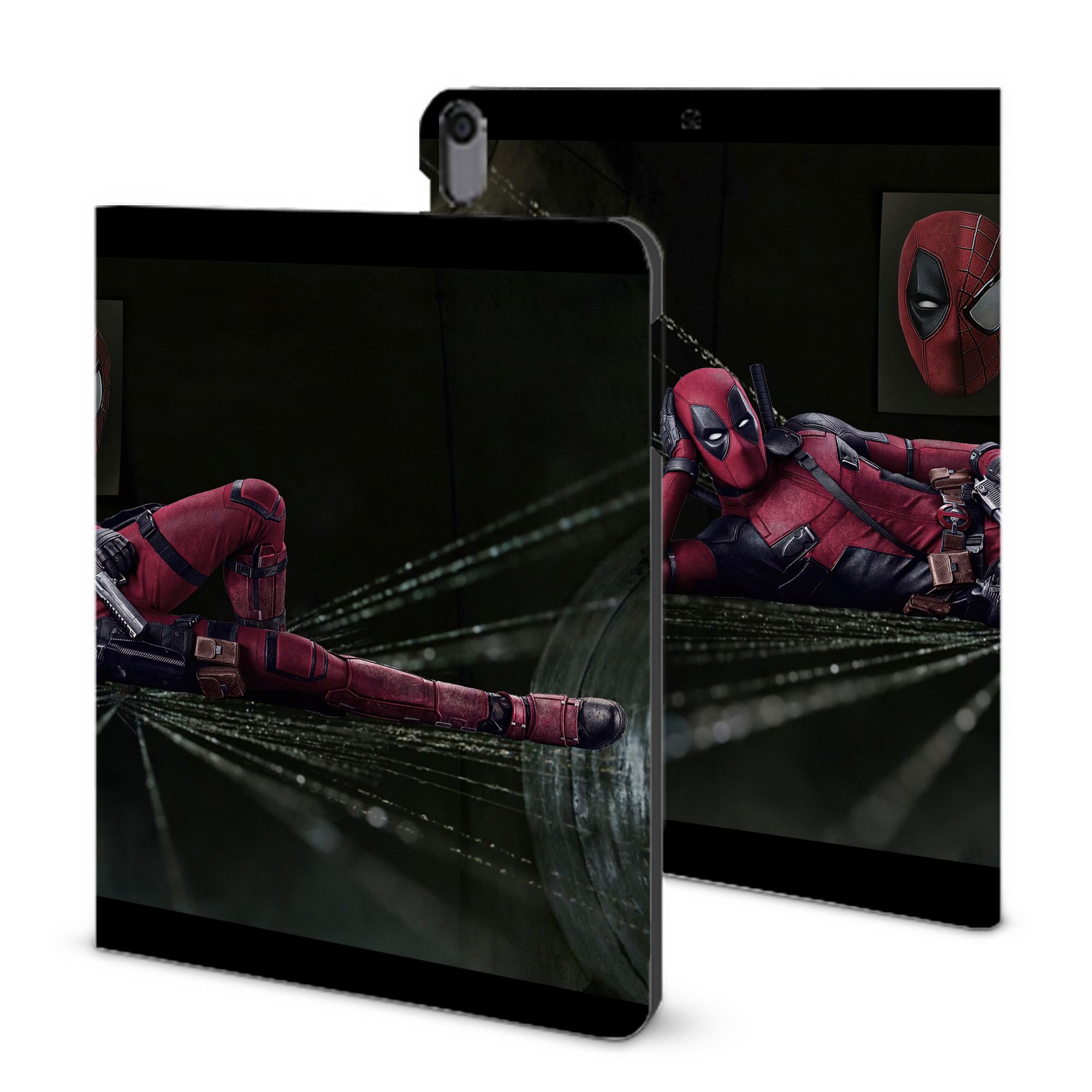 （画像用） アベンジャーズ The Avengers IPad ケース ブック型 PUレザー TPU 耐衝撃 軽量 薄型 ペン収納なし 全面保護 IPad 各モデル対応